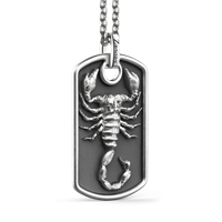 Collar Zancan Hombre Vintage in Plata EXC582 - EXC582